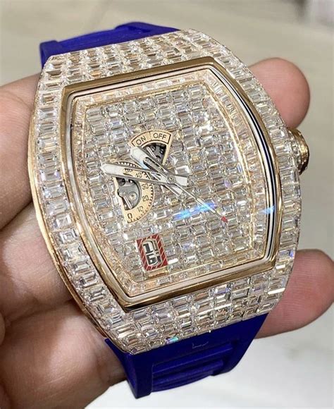 richard mille iced out baguettes|Discover Luxury ICED OUT RICHARD MILLE Items Online .